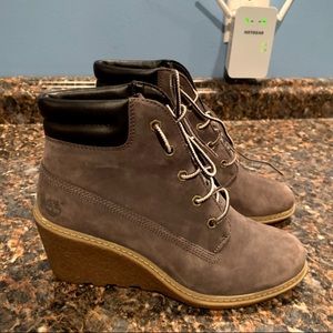Timberland Gray Wedges